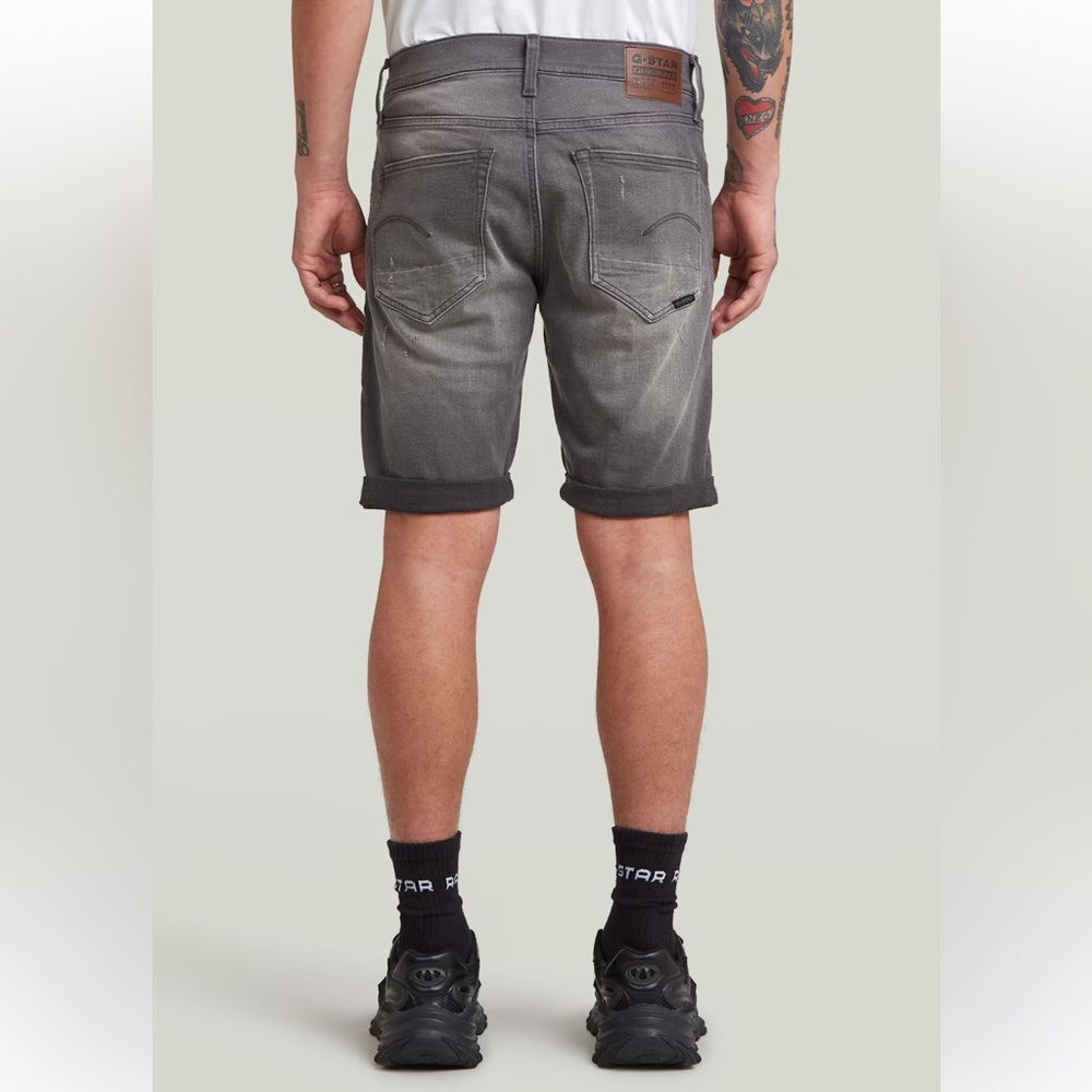 Men’s G-Star Raw 3301 Slim Shorts - Picture 3 of 6